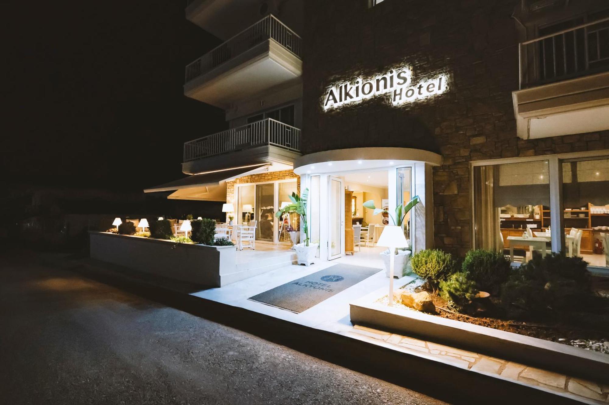 Alkyonis Hotel Nea Kallikrateia Ngoại thất bức ảnh
