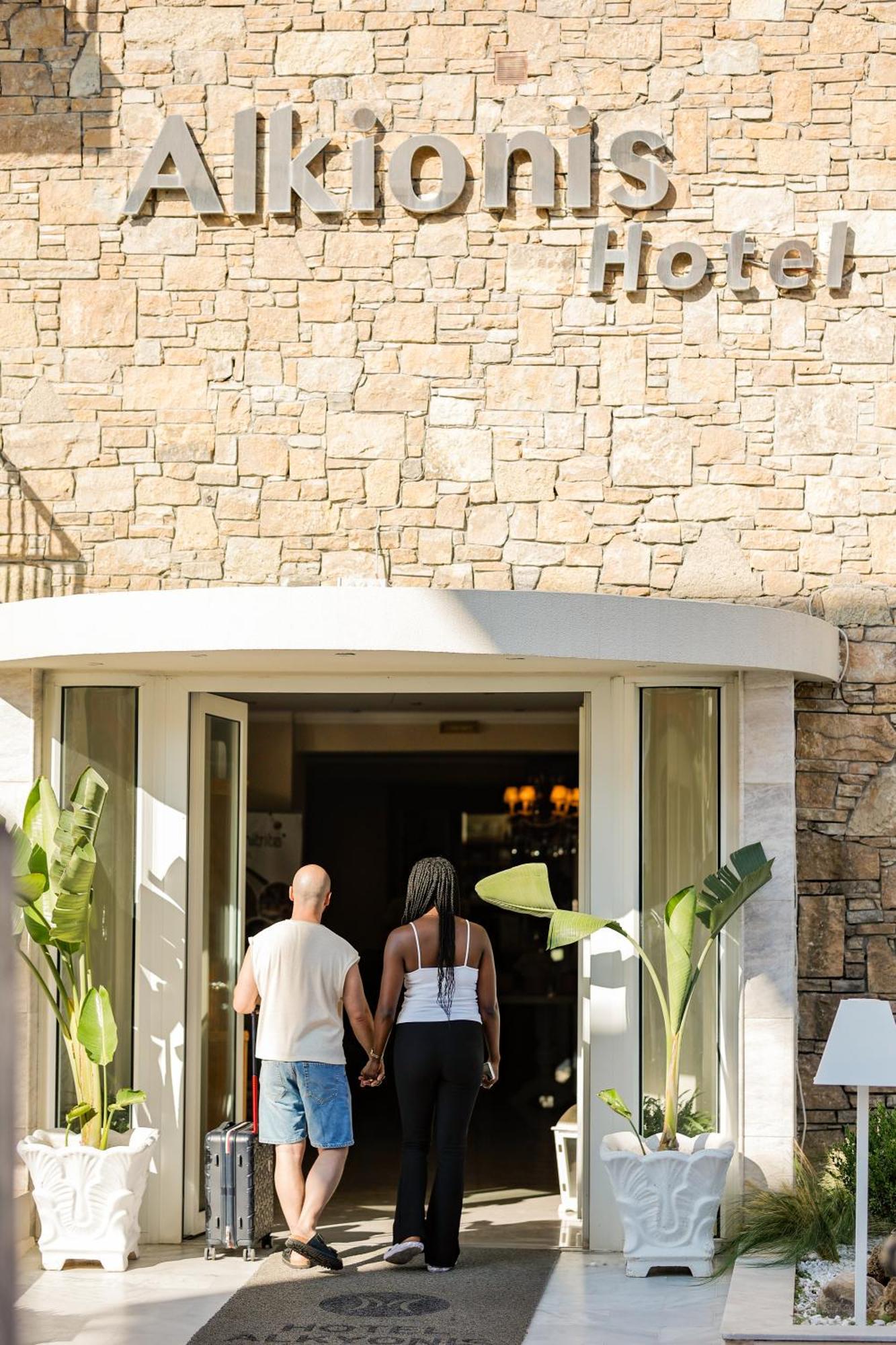 Alkyonis Hotel Nea Kallikrateia Ngoại thất bức ảnh